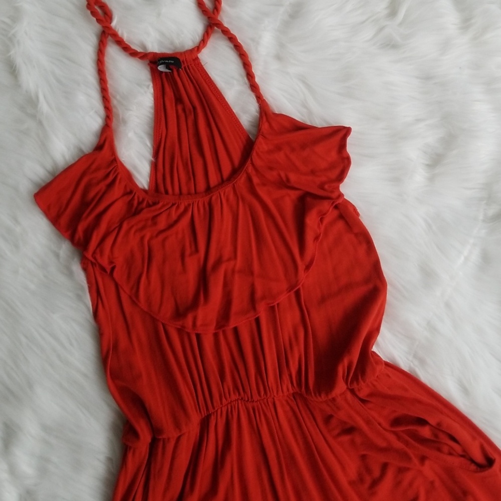 Red dress with POCKETS!